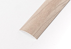 Порог (стык) Русский профиль  разноуровневый декорированный, 28*2700 мм,  Дуб жемчужный